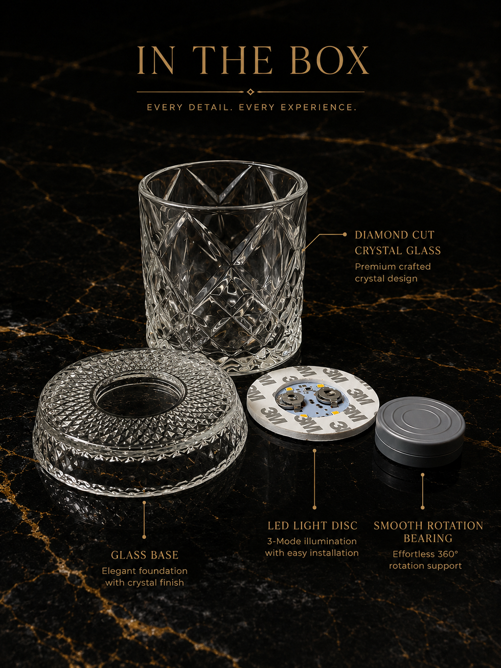 Diamond Designed Glass